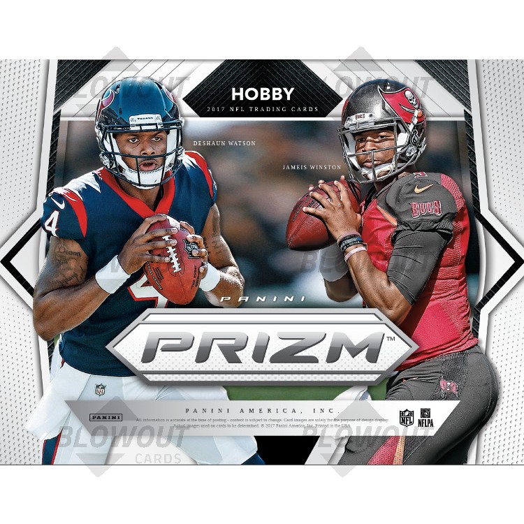 2017 Panini Prizm Football Hobby 12 Box Case
