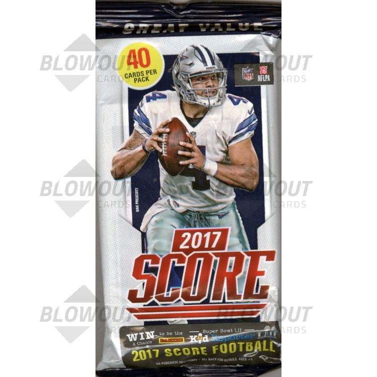 2017 Panini Score Football Fat Pack