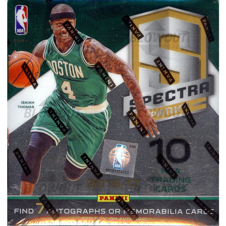 2016 17 Panini Spectra Basketball Hobby Box