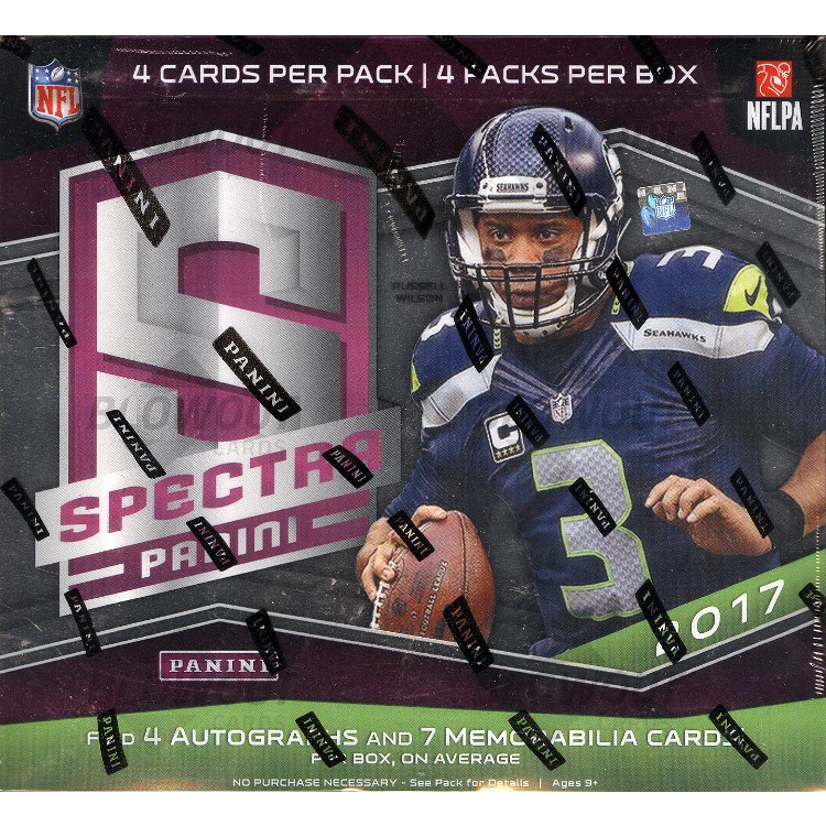 2017 Panini Spectra Football Hobby Box