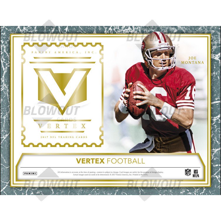 2017 Panini Vertex Football Hobby Box
