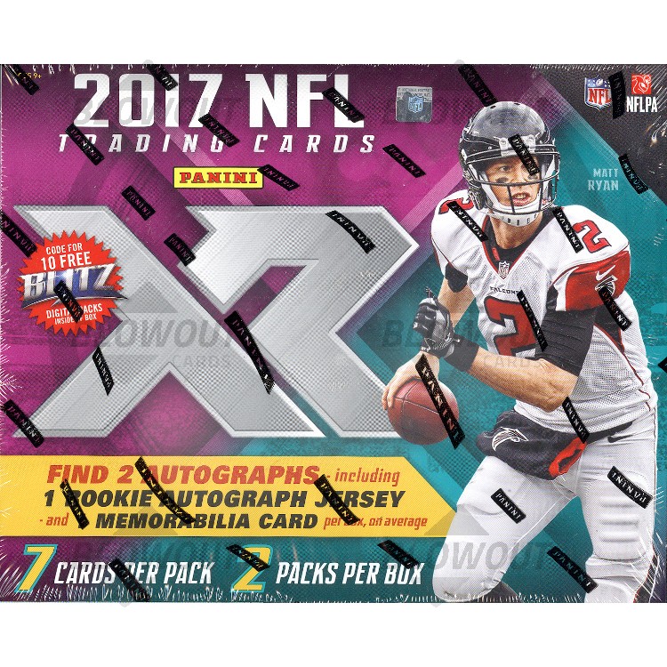 2017 Panini Xr Football Hobby Box