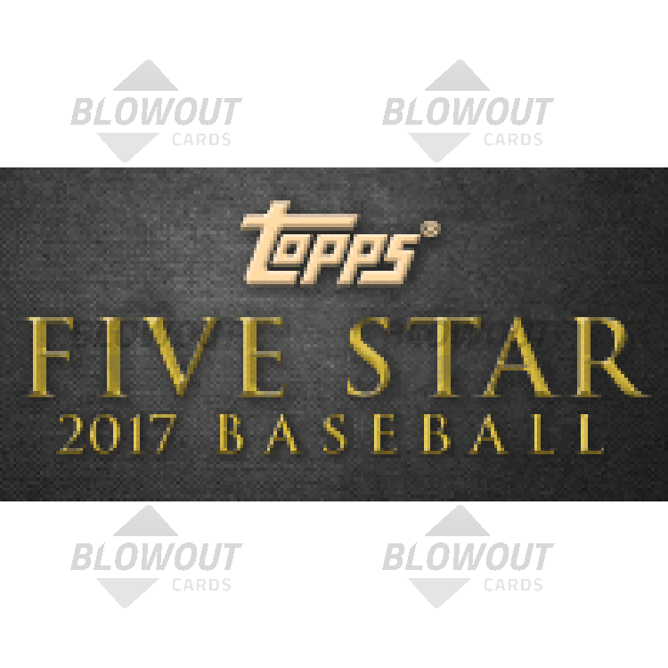 2017 Topps Five Star Baseball Hobby Box