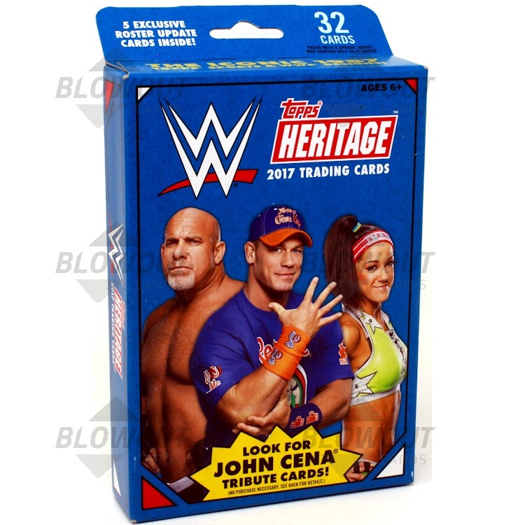 2017 Topps WWE Trading Cards Pack 7 Cards Per Pack.
