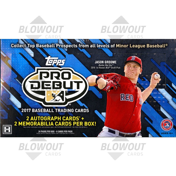 2017 Topps Pro Debut Baseball Hobby Box