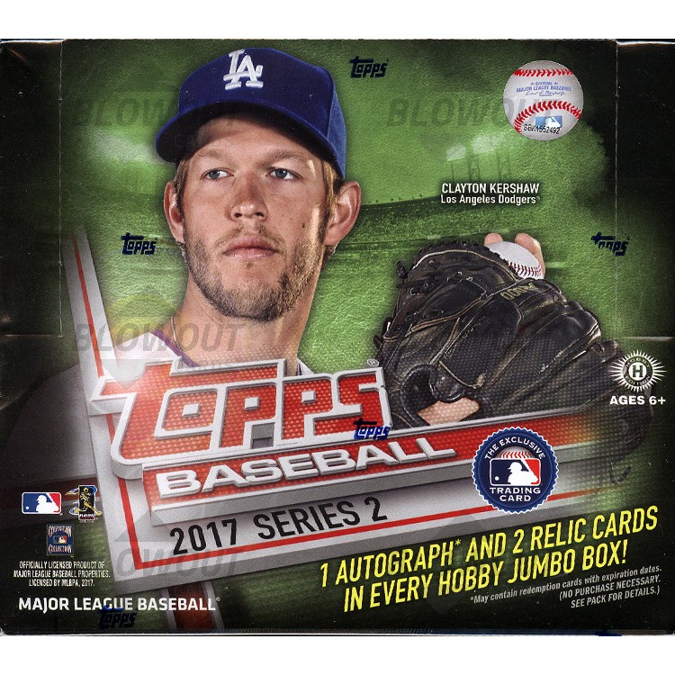 2017 Topps Series 2 Baseball Jumbo HTA Box