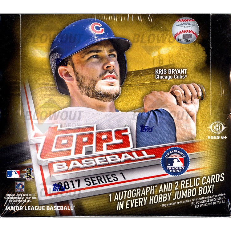 2017 topps archives バラ売り可 2017 Topps Series 1 Baseball Jumbo HTA Box