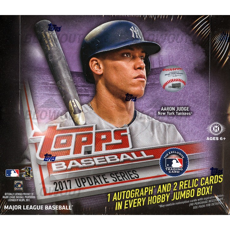 2017 Topps Update Series Baseball Jumbo Box