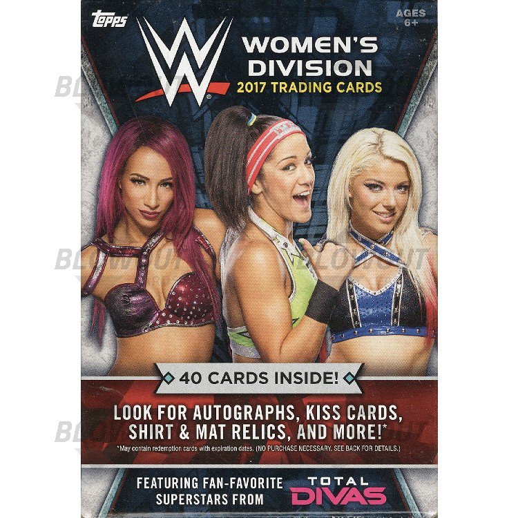 2018 TOPPS WWE WOMEN/'S DIVISION HOBBY BOX BLOWOUT CARDS