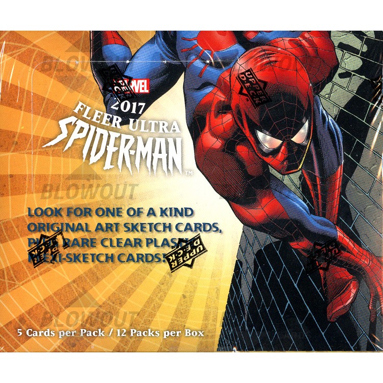 2017 Marvel Fleer Ultra Spider-Man Base Cards You Pick Finish Your Set 