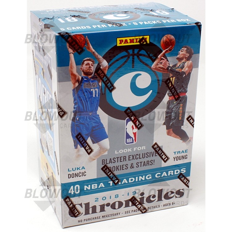 2018 19 Panini Chronicles Basketball Blaster