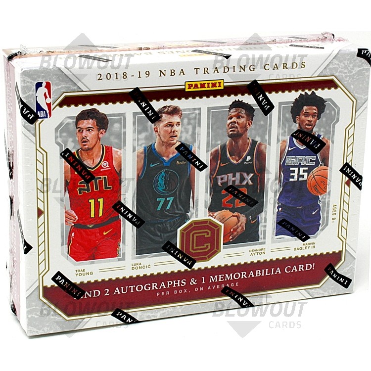 2018 19 Panini Cornerstones Basketball Hobby 12 Box Case