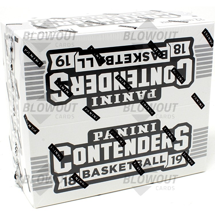 2018 19 Panini Contenders Basketball Fat Pack Box