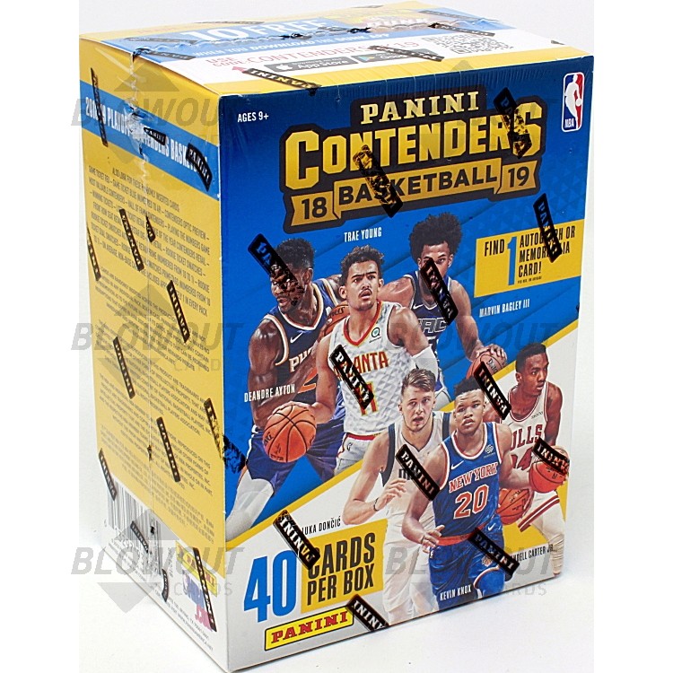 2018 19 Panini Contenders Basketball Blaster 20 Box Lot