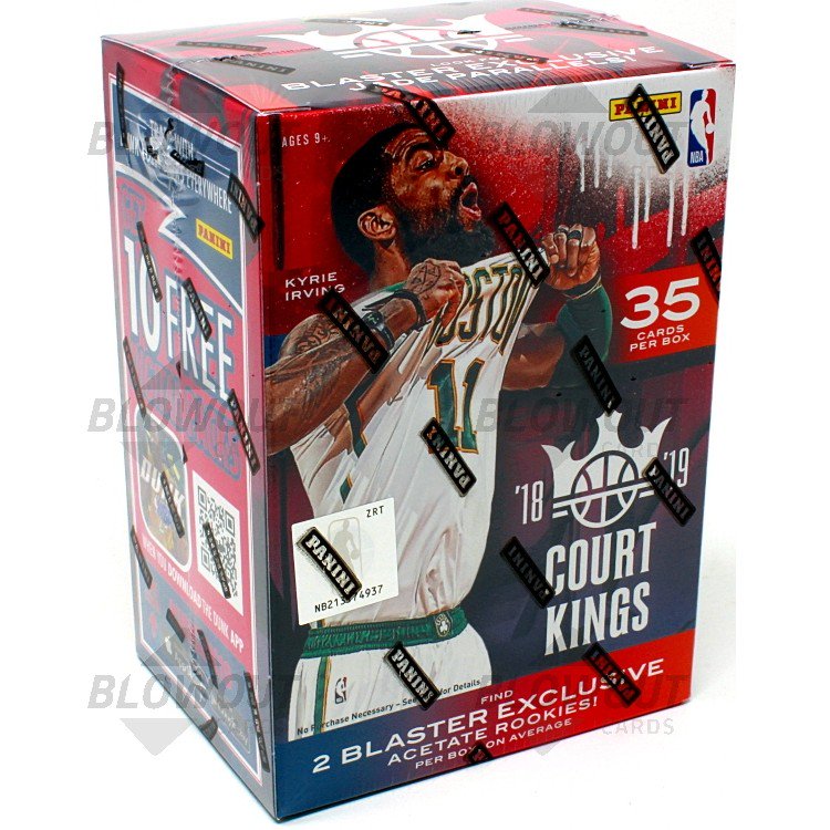 2018 19 Panini Court Kings Basketball Blaster Box