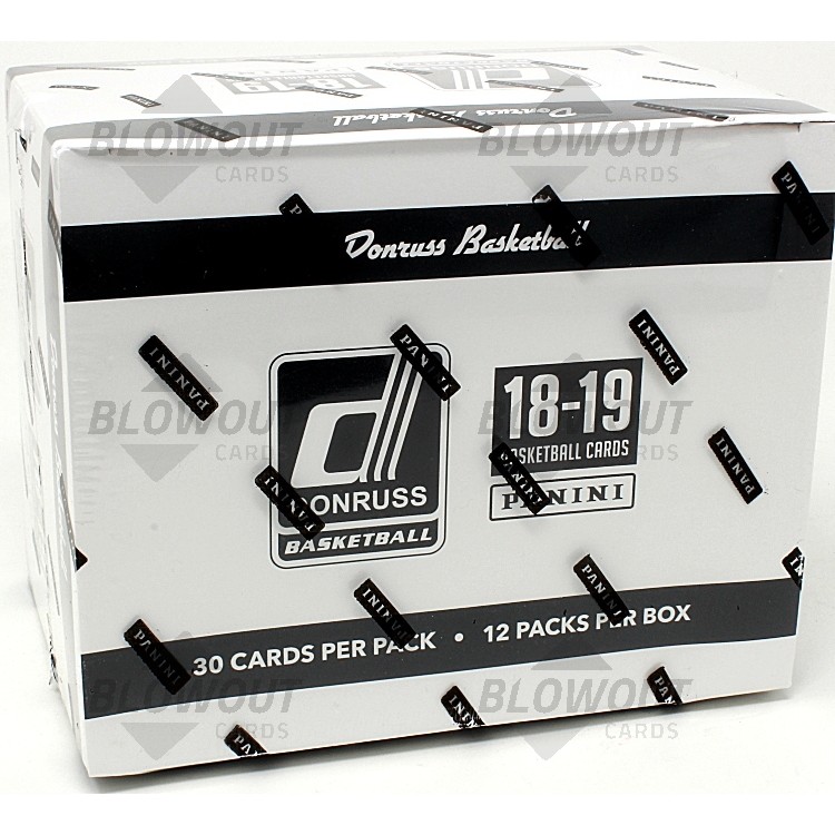 2018 19 Panini Donruss Basketball Fat Pack Box