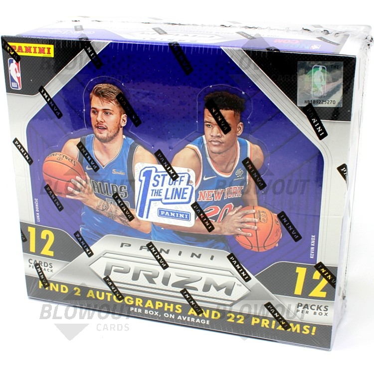 2018 19 Panini Prizm Basketball 1st Off The Line Hobby Box