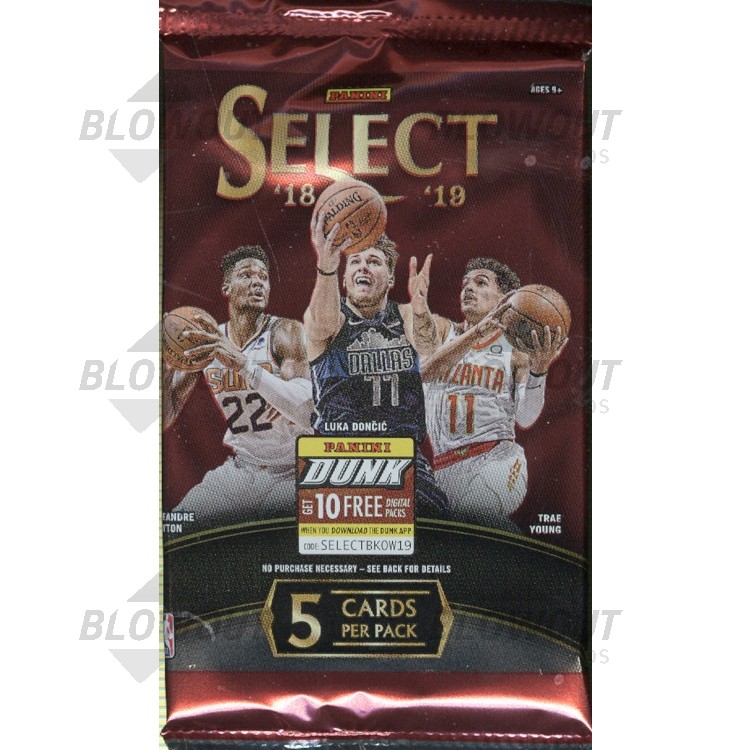 2018 19 Panini Select Basketball Hobby