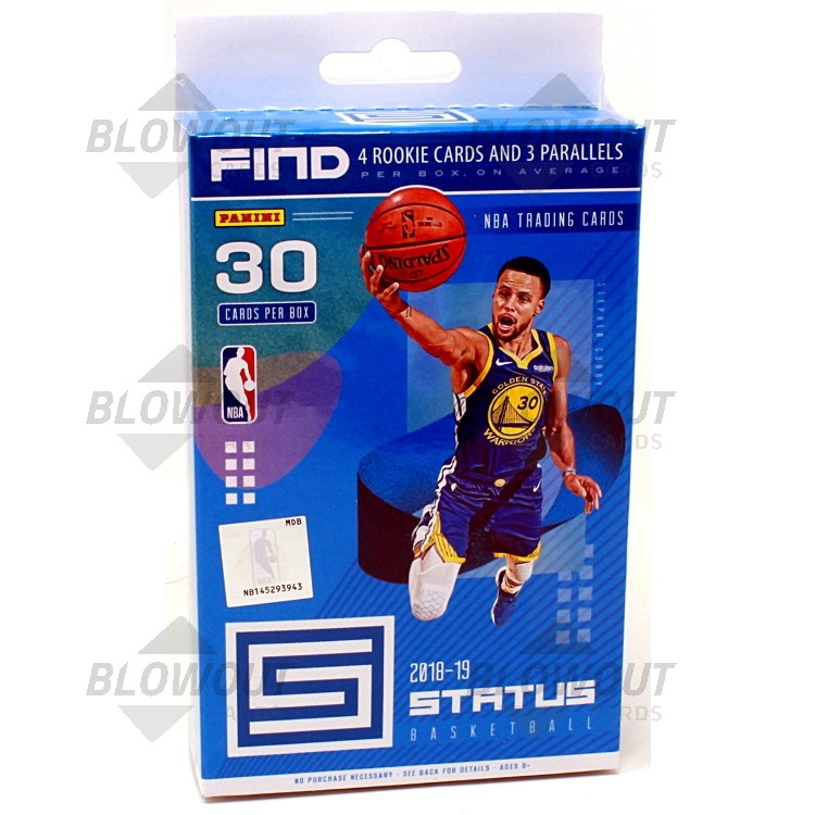 2018 19 Panini Status Basketball Hanger Pack Box