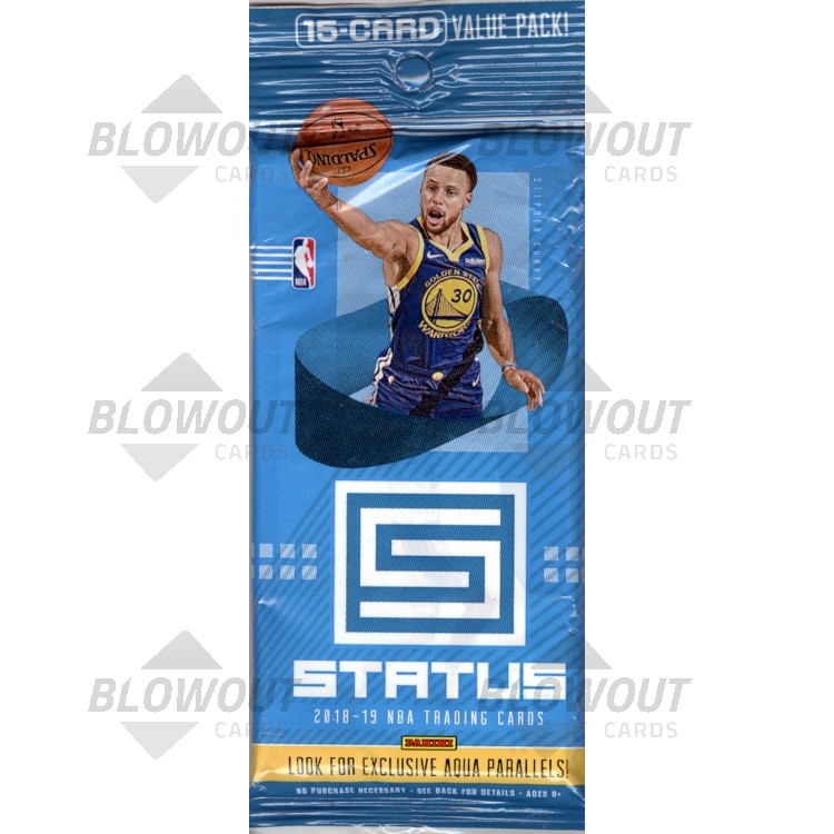 2018 19 Panini Status Basketball Fat Pack Box