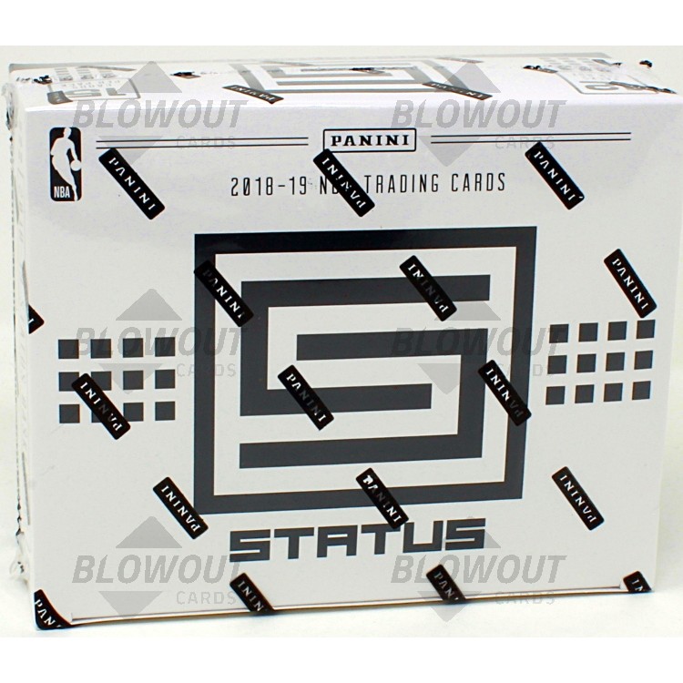 2018 19 Panini Status Basketball Fat Pack Box