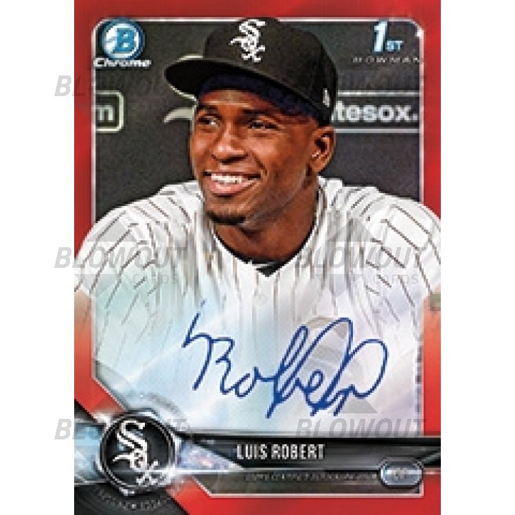 高騰中　2018 bowman luis robert 1st Atomic Luis Robert Jr. 2018 Bowman #BCP-21 Chrome Prospects (1st