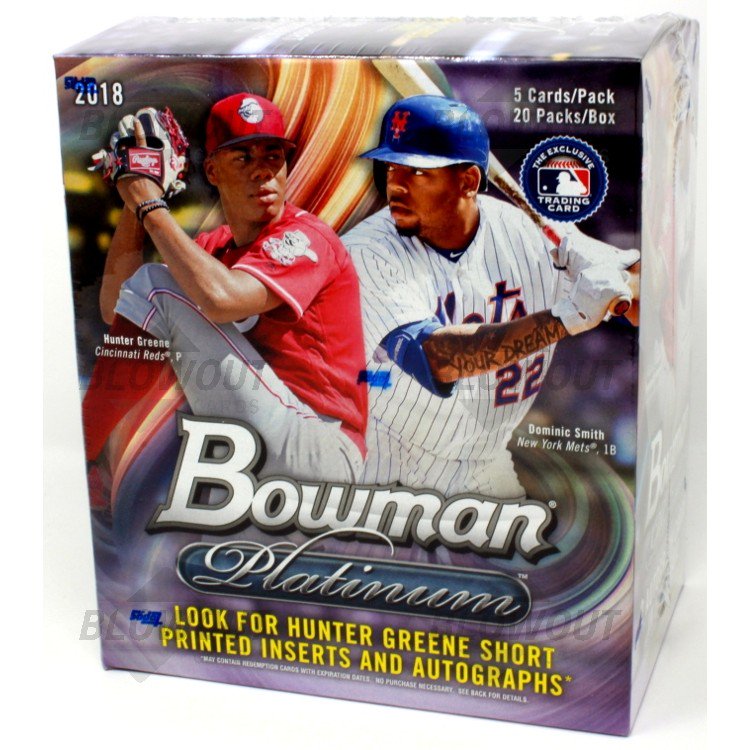 2018 Bowman Platinum Baseball Collector Box