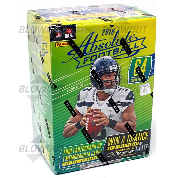2018 Panini Absolute Football Blaster Box