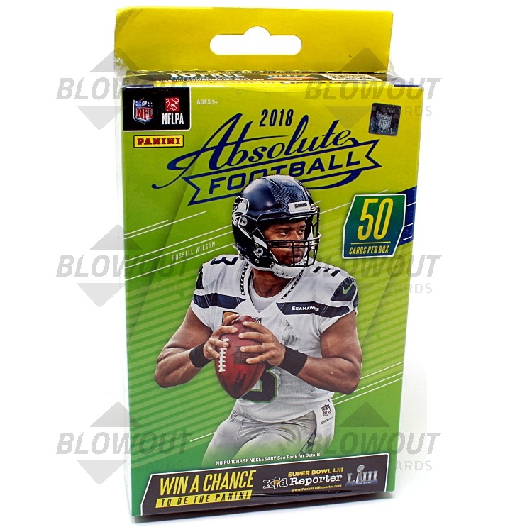 2018 Panini Absolute Football Hanger Pack Box