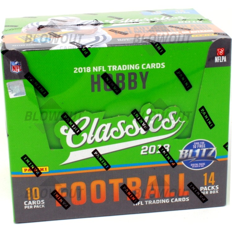2018 Panini Classics Football Hobby Box