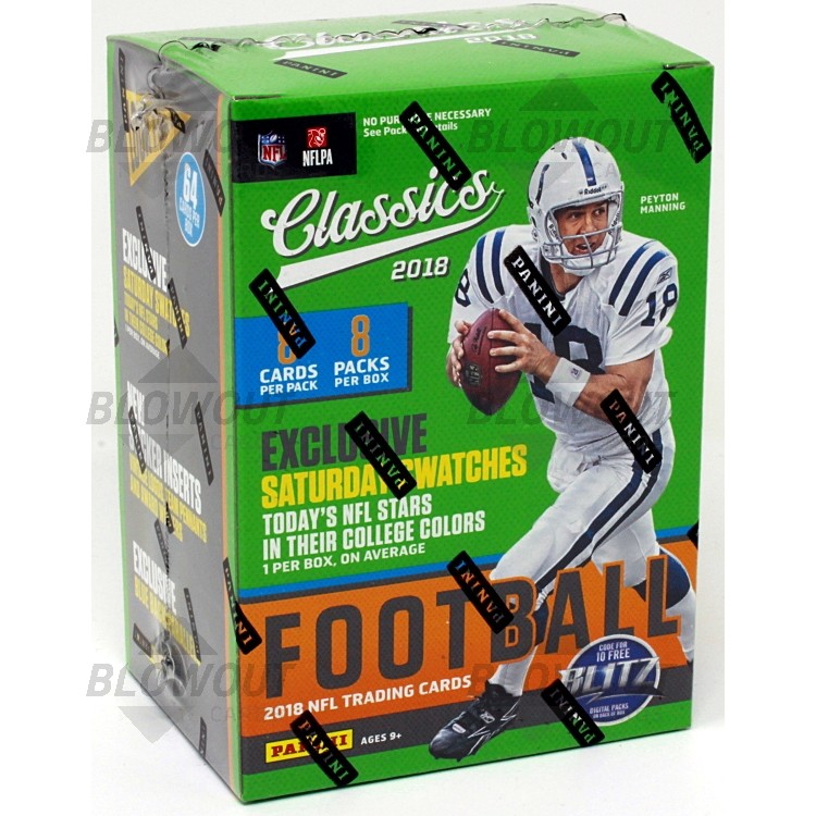 2018 Panini Classics Football Blaster
