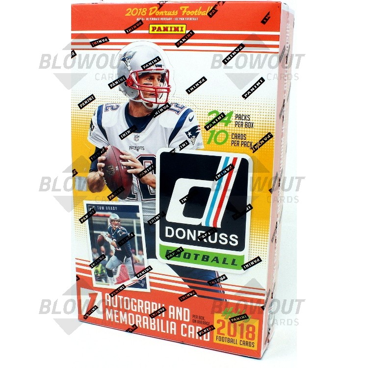 2018 Panini Donruss Football Hobby Box