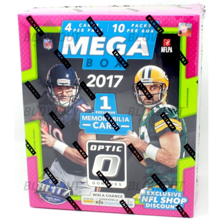 2017 Panini Donruss Optic Football Mega Box