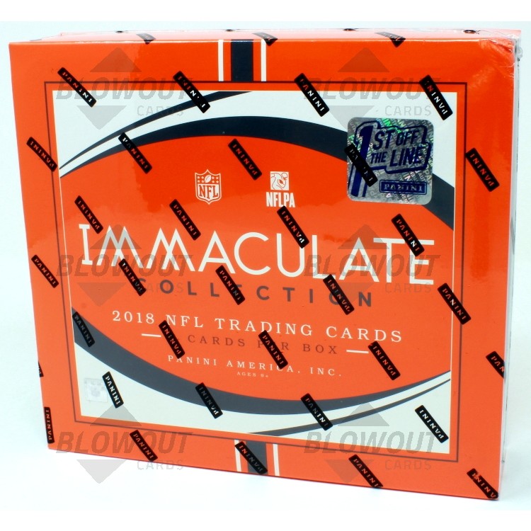 2018 Panini Immaculate Football Hobby Box