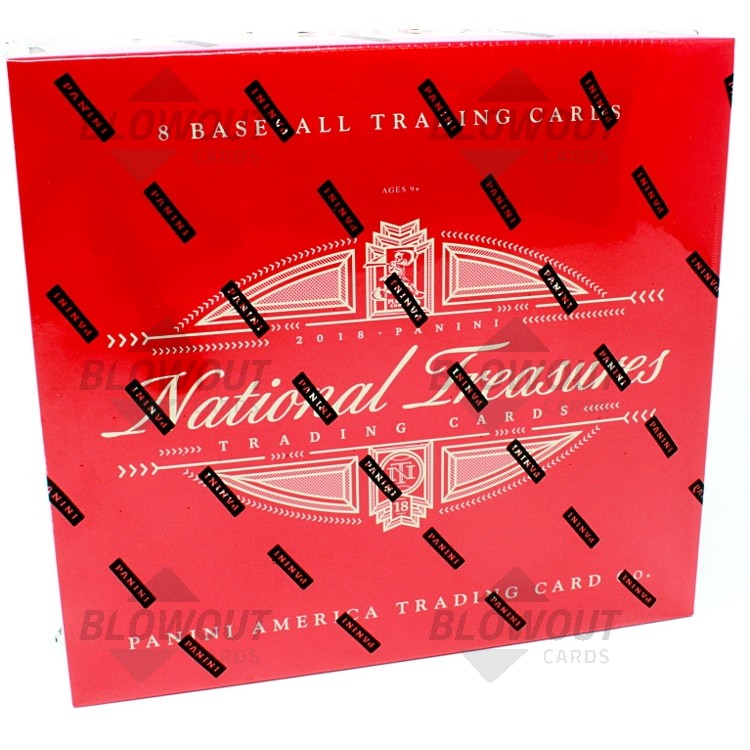 2018 Panini National Treasures Baseball Hobby Box