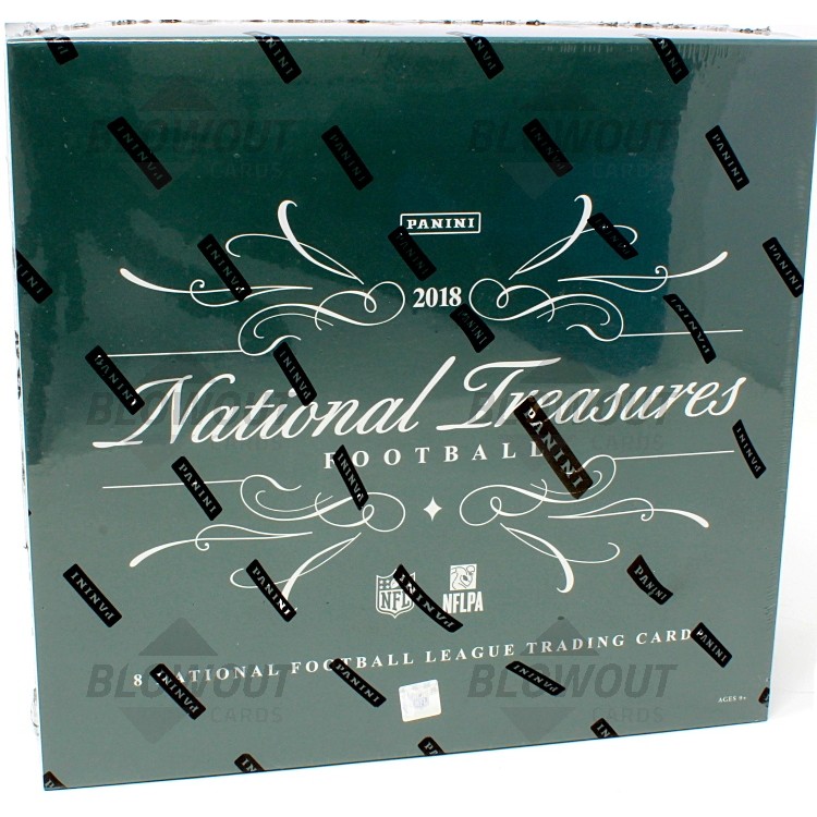 2018 Panini National Treasures Football Hobby Box