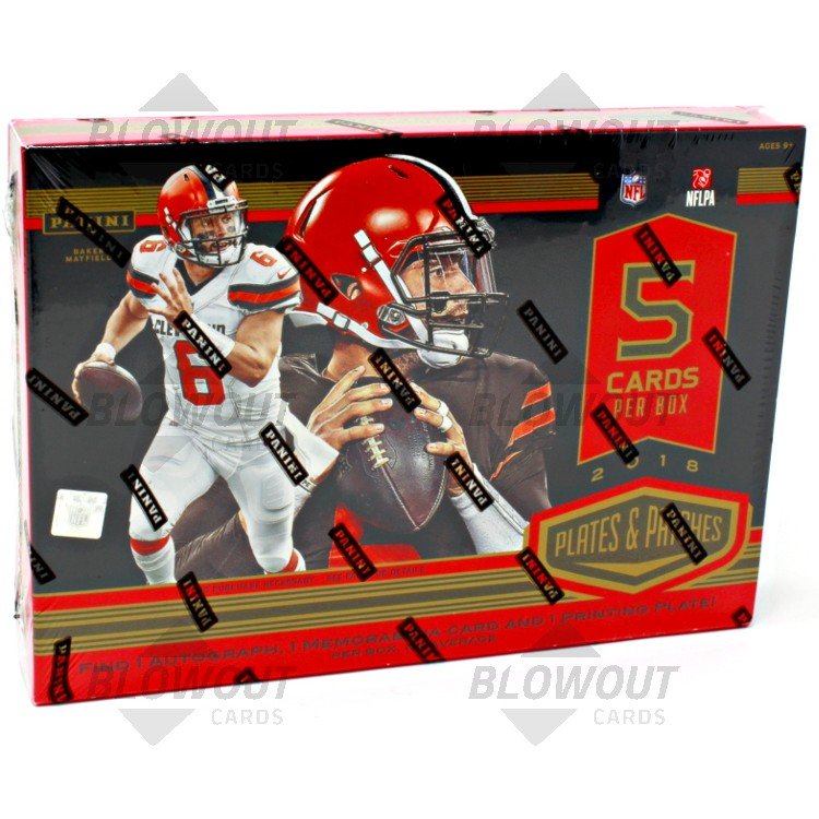 2018 panini plates &