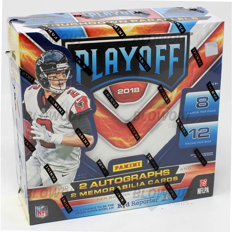 2018 Panini Playoff Football Hobby Box