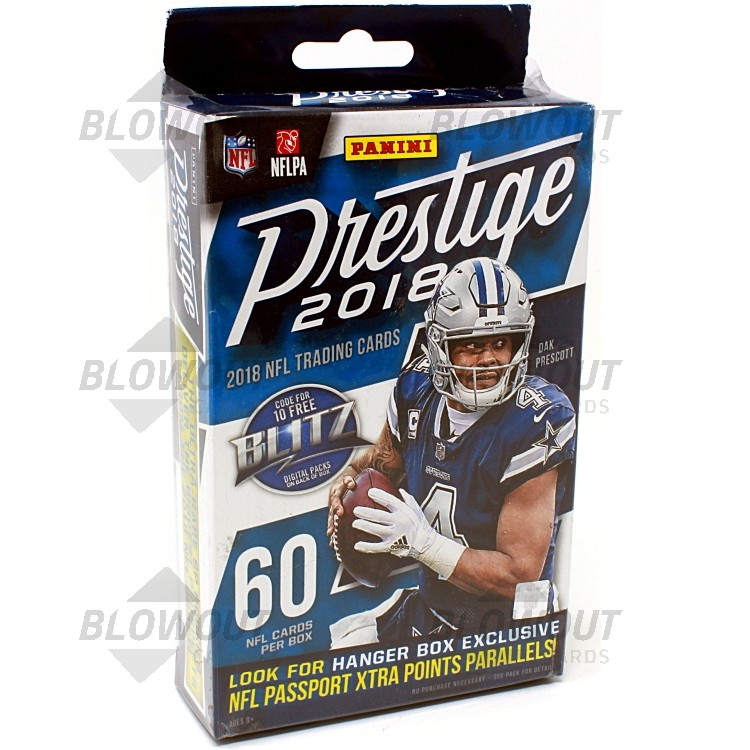 2018 Panini Prestige Football Hanger Pack Box