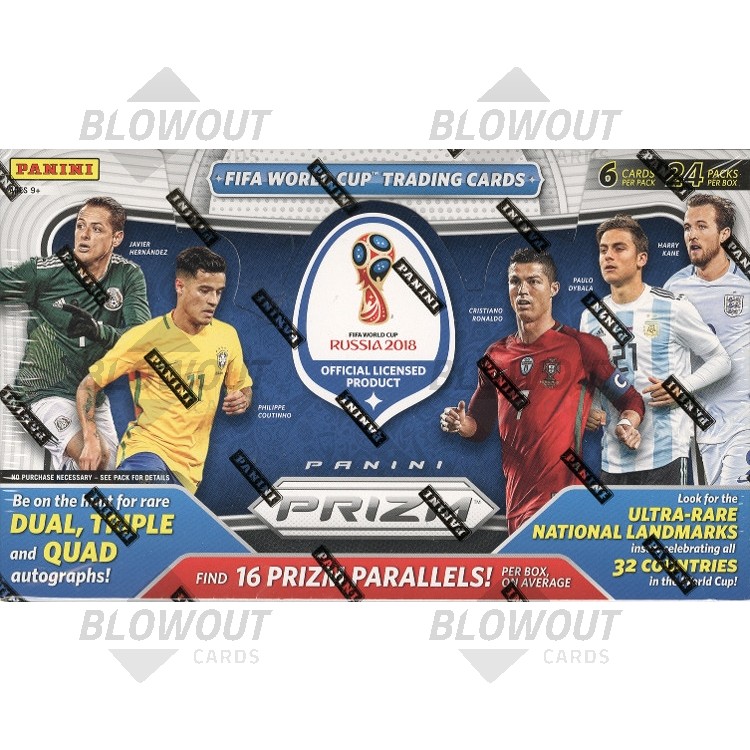 2018 Panini Prizm World Cup Soccer Hobby Box