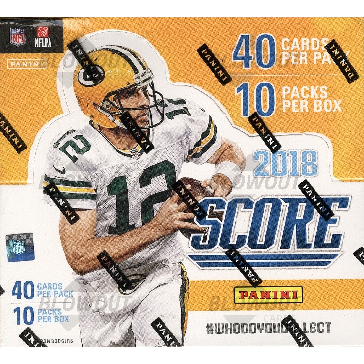 2018 Panini Score Football Jumbo Box