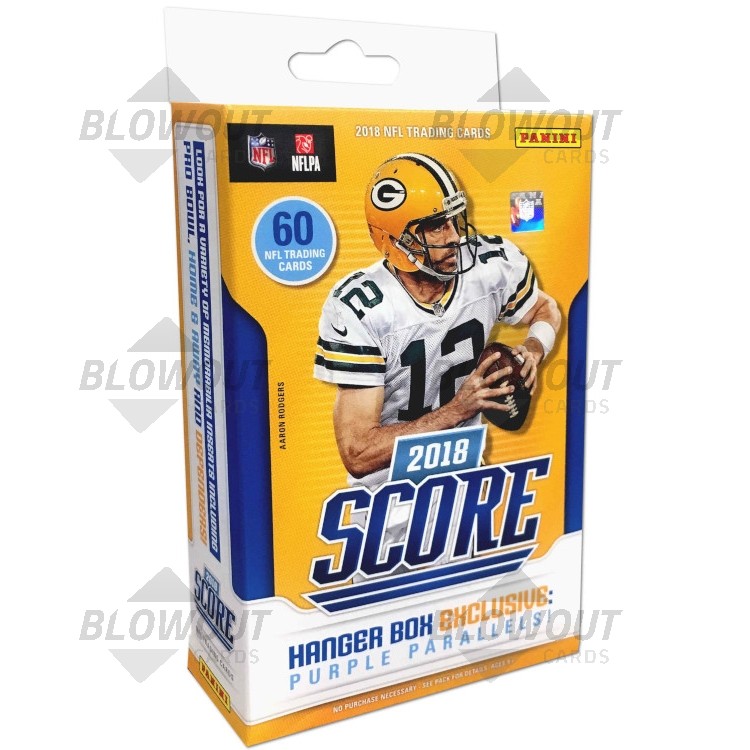 2018 Panini Score Football Hanger Pack Box