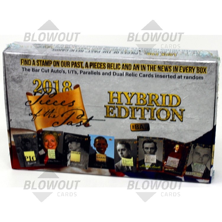 2019 SUPER BREAK PIECES OF THE PAST HISTORICAL EDITION BOX BLOWOUT CARDS 