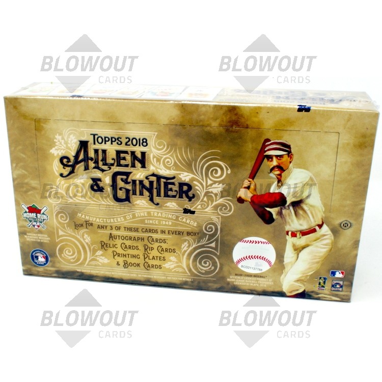 2018 Topps Allen & Ginter Baseball Hobby Box