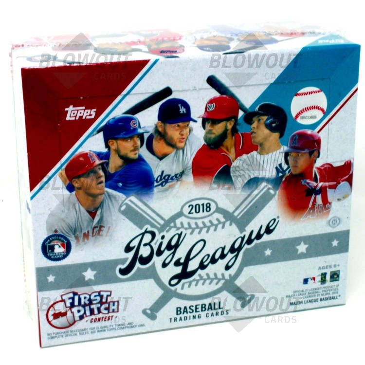 2018 Topps Big League Baseball 20 Box Case