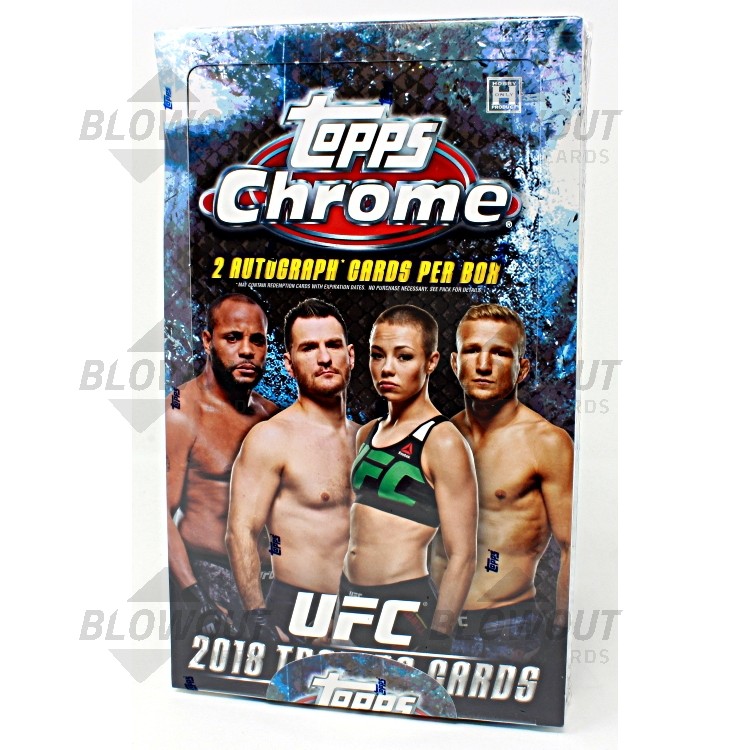 2018 Topps UFC Chrome Hobby Box