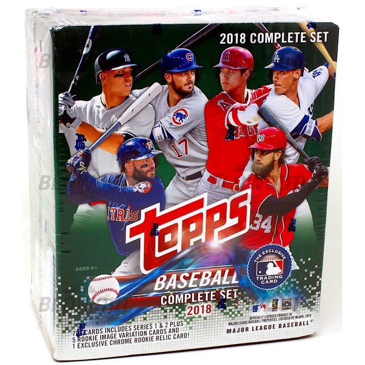 2018 Topps Complete Baseball Factory Set WalMart LTO Ed