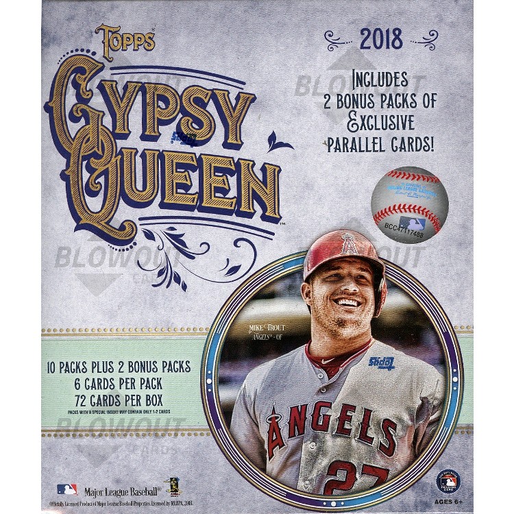 2018 Topps Gypsy Queen Baseball Monster Box