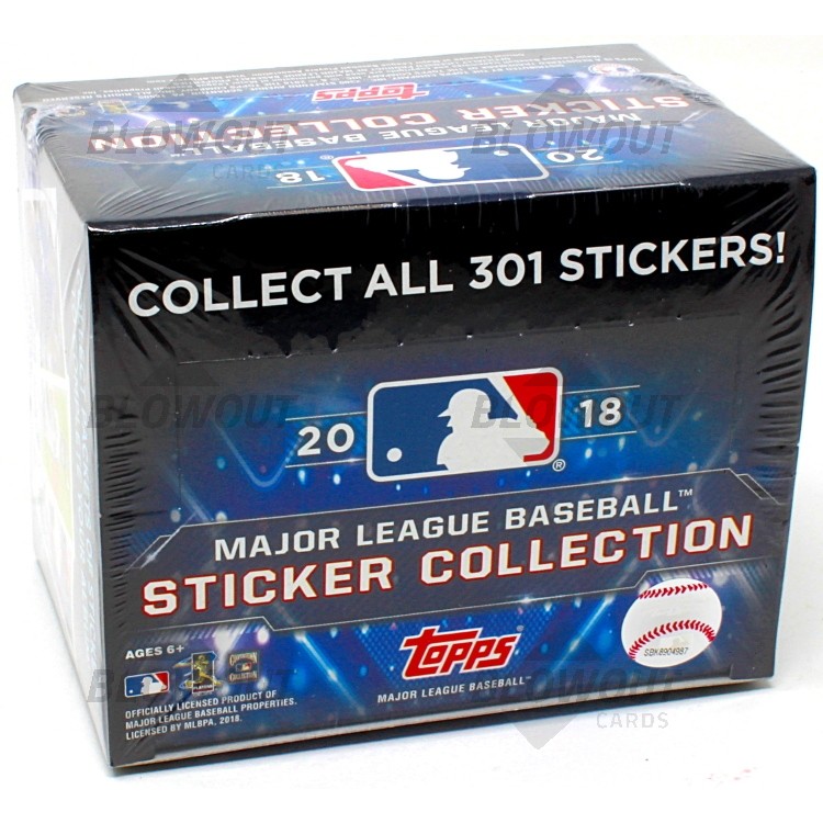 2018 Topps Baseball Stickers 