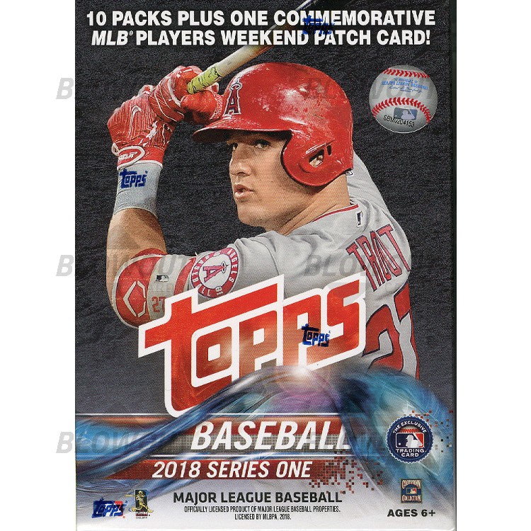 2018 Topps Series 1 Baseball Blaster Box